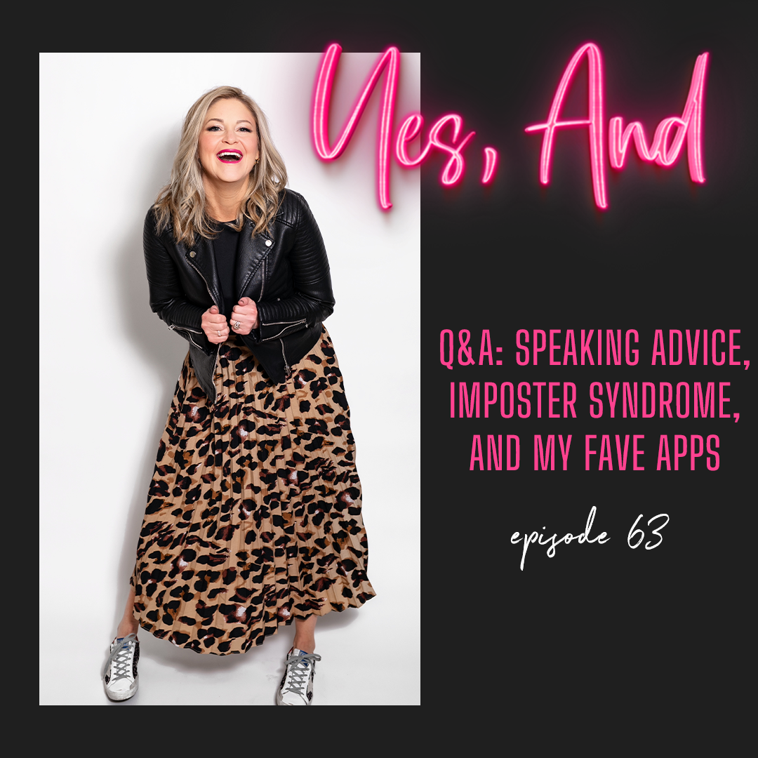 Speaking Advice, Imposter Syndrome, and My Fave Apps