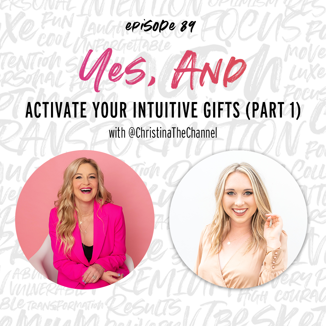 Episode 89:  Activate Your Intuitive Gifts with Christina the Channel (Part 1)