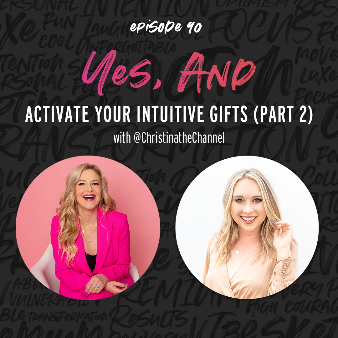 Episode 90 - activate your intuition with Christina the channel part 2